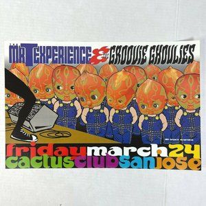 MTX Groovie Ghoulies Kepi Kewpie Maul Dolls Gig Poster San Jose CA Cactus 2000